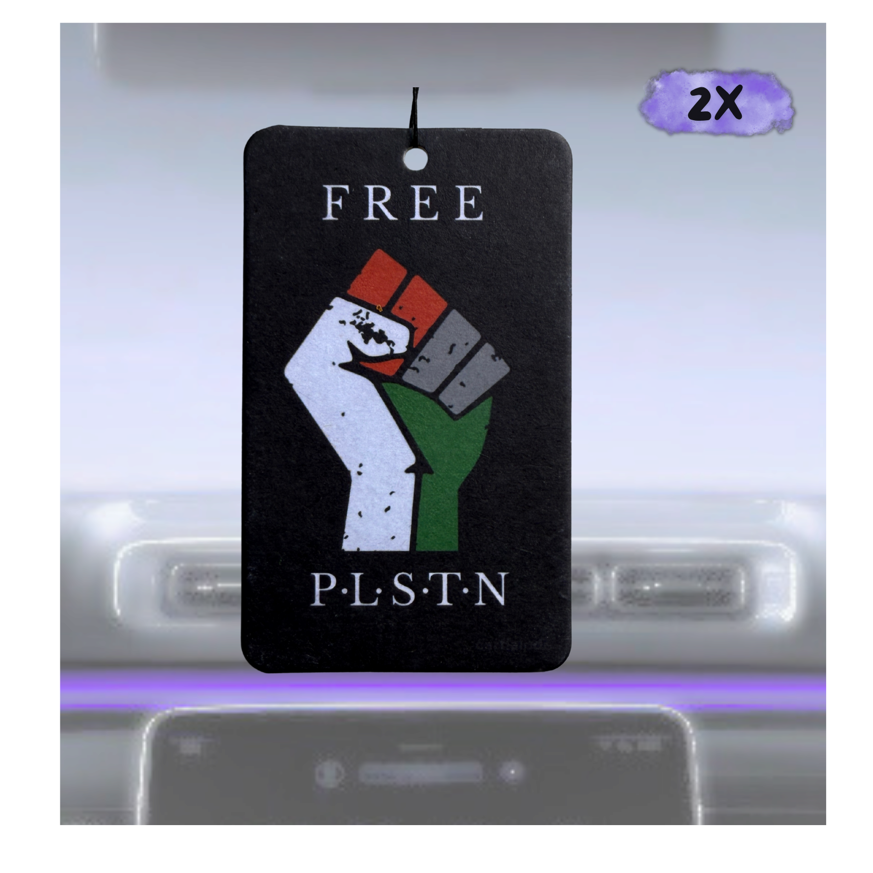 Duftbaum PLSTN - Flagge 2er Bundle