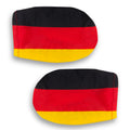 2x Deutschland Flagge Auto 45x30 cm – WM & EM Fanflaggen