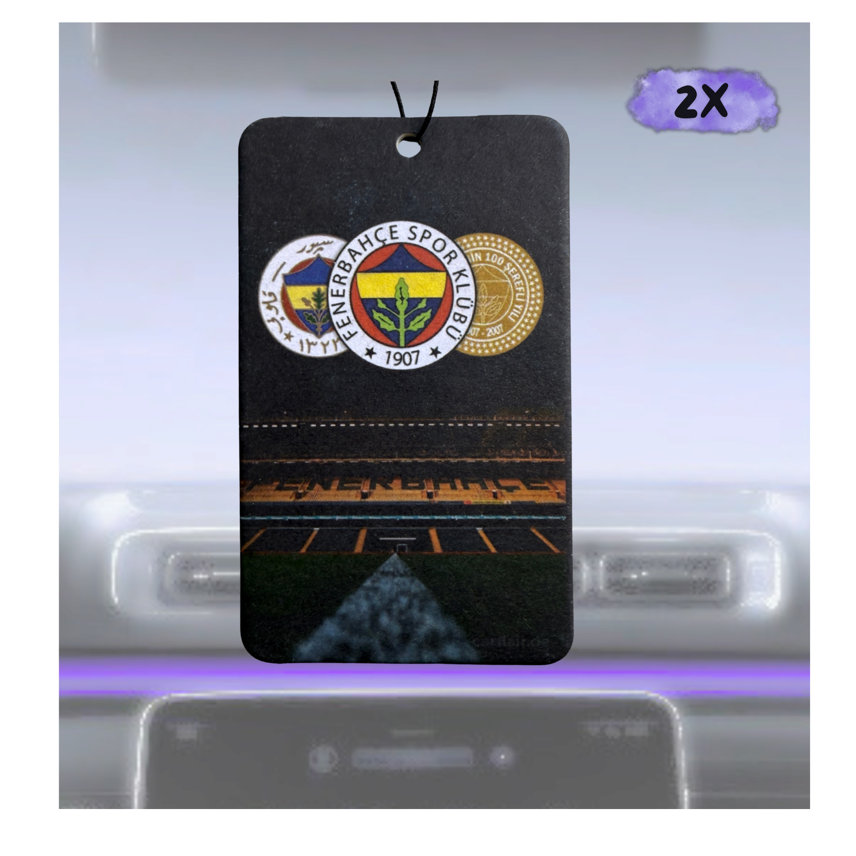 Fenerbahçe Duftbaum - „1907-Legacy“ - 2er Bundle