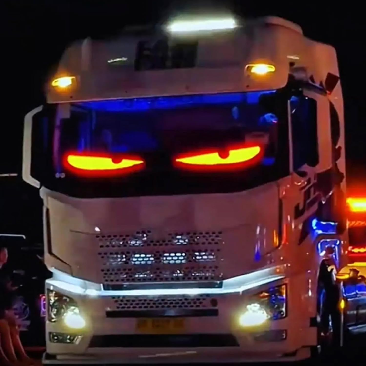 Programmierbares LED Matrix Display – Das ultimative Böse-Augen-LED-Panel für Auto-Tuning, Showcars und Events - Verschiedene Größen