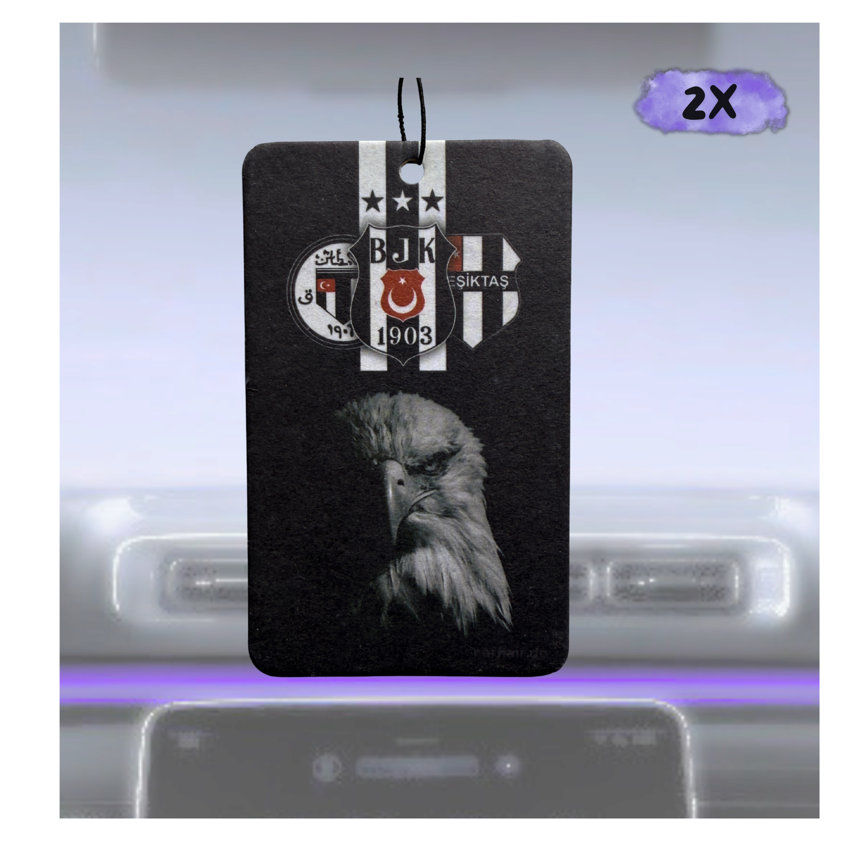 Beşiktaş  Duftbaum - Adler „Karakartal“ - 2er Bundle