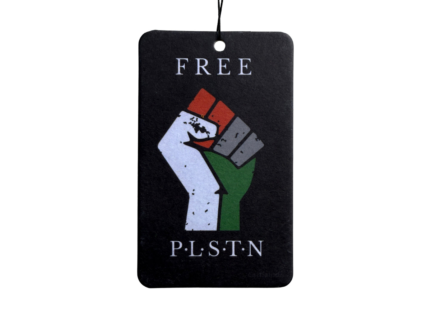 FREE PALESTIN Duftbaum - Minimalistisches Design, maximale Aussage
