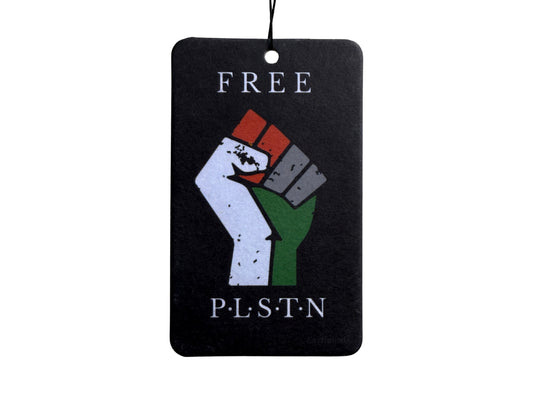FREE PALESTIN Duftbaum - Minimalistisches Design, maximale Aussage