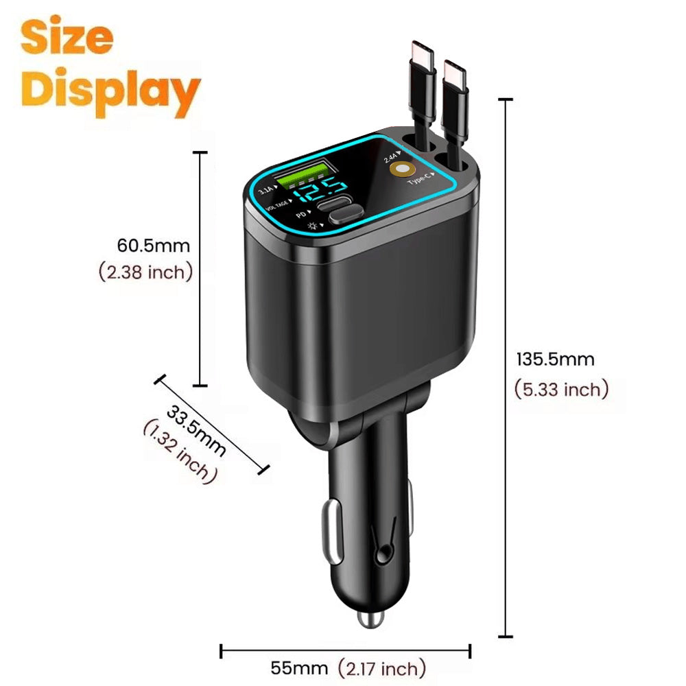 5in1 Multifunktions-Autoladegerät mit Starlight/Sternehimmel