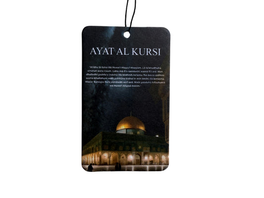 Mescidi Aksa "Ayet al-Kursi" Duftbaum - Immer & überall geschützt