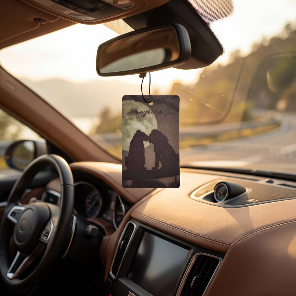 2x Always with you - ''Couples Edition'' Duftbaum - "Lion Love" Bündel
